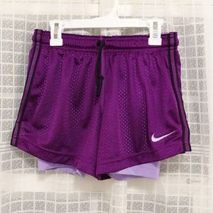 Nike Pro Dri Fit Magenta Shorts